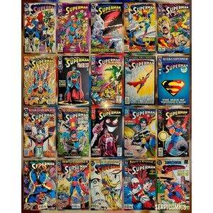 Lot of 20: SUPERMAN 2nd Series #65-93 Partial Run (DC 1992) Jurgens, Breeding VF